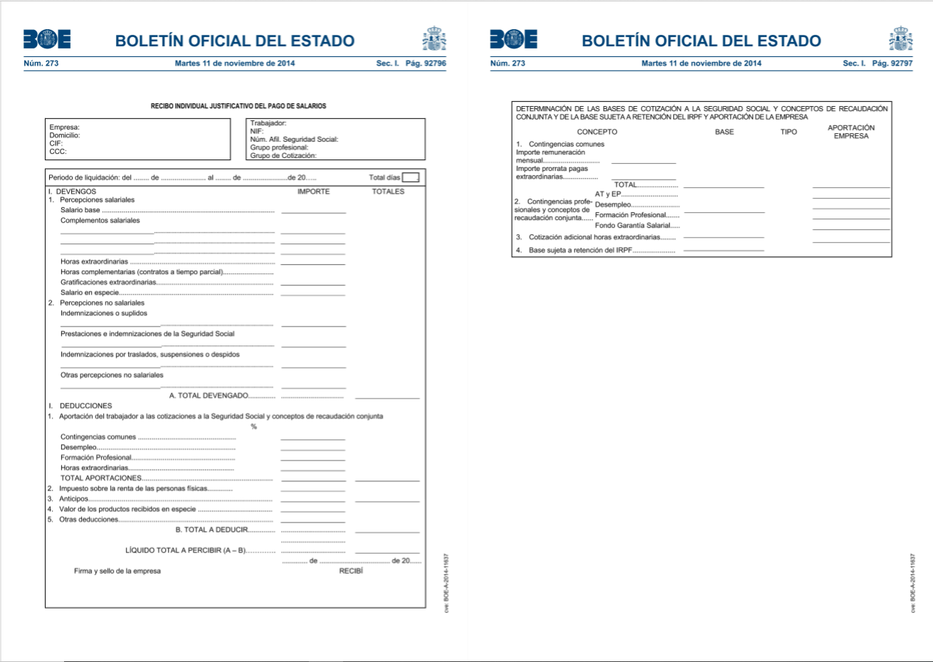 Como hacer una nomina de empleada de hogar