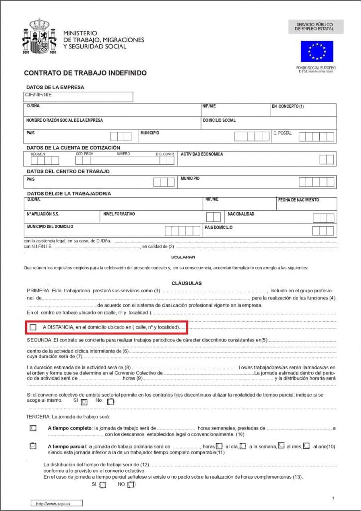 Contrato A Distancia Definición Características Y Modelo Pdf Asesorías 8889