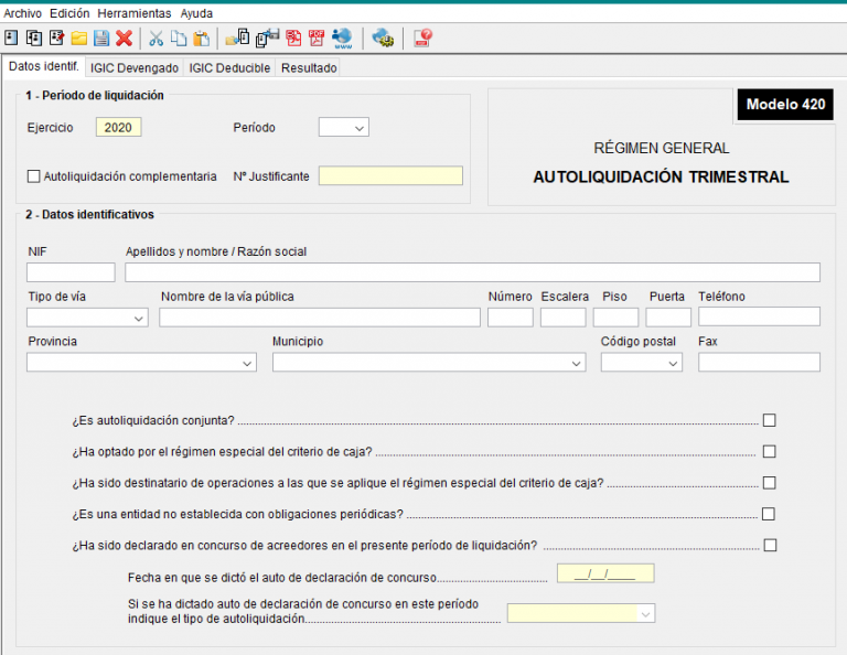 ¿Qué es el modelo 420 de IGIC, cómo descargarlo y presentarlo? Asesorías