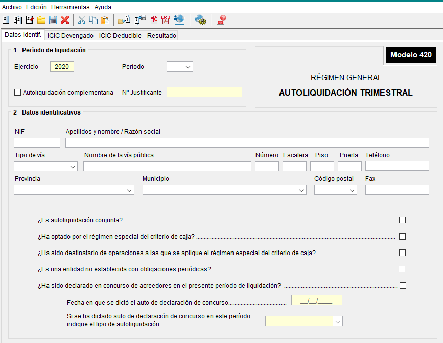 ¿Qué es el modelo 420 de IGIC, cómo descargarlo y presentarlo? Asesorías
